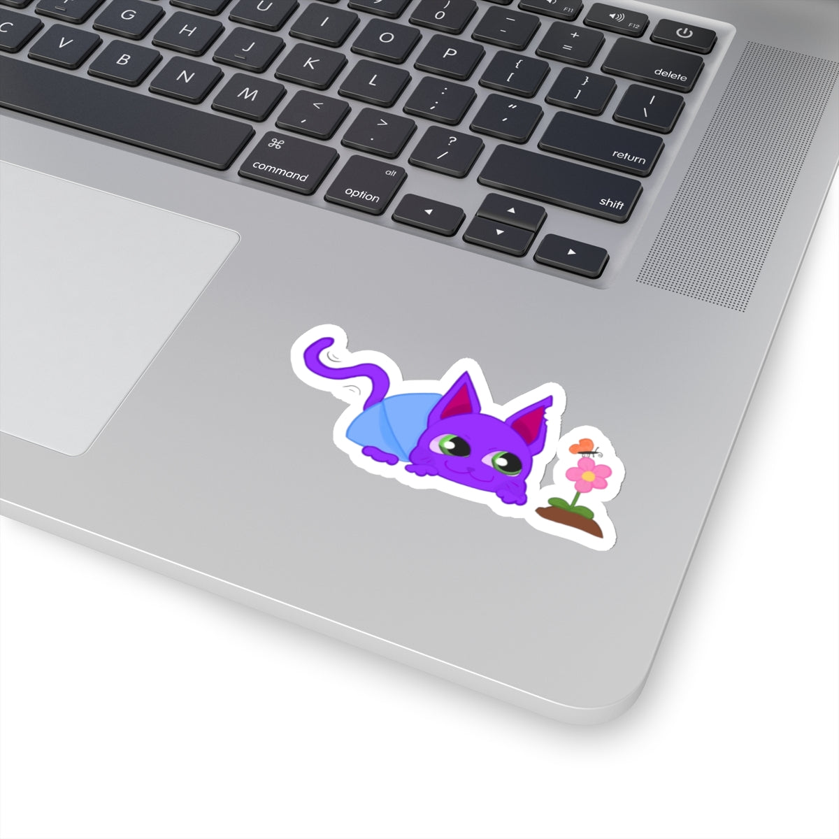 Flower Kitty Stickers