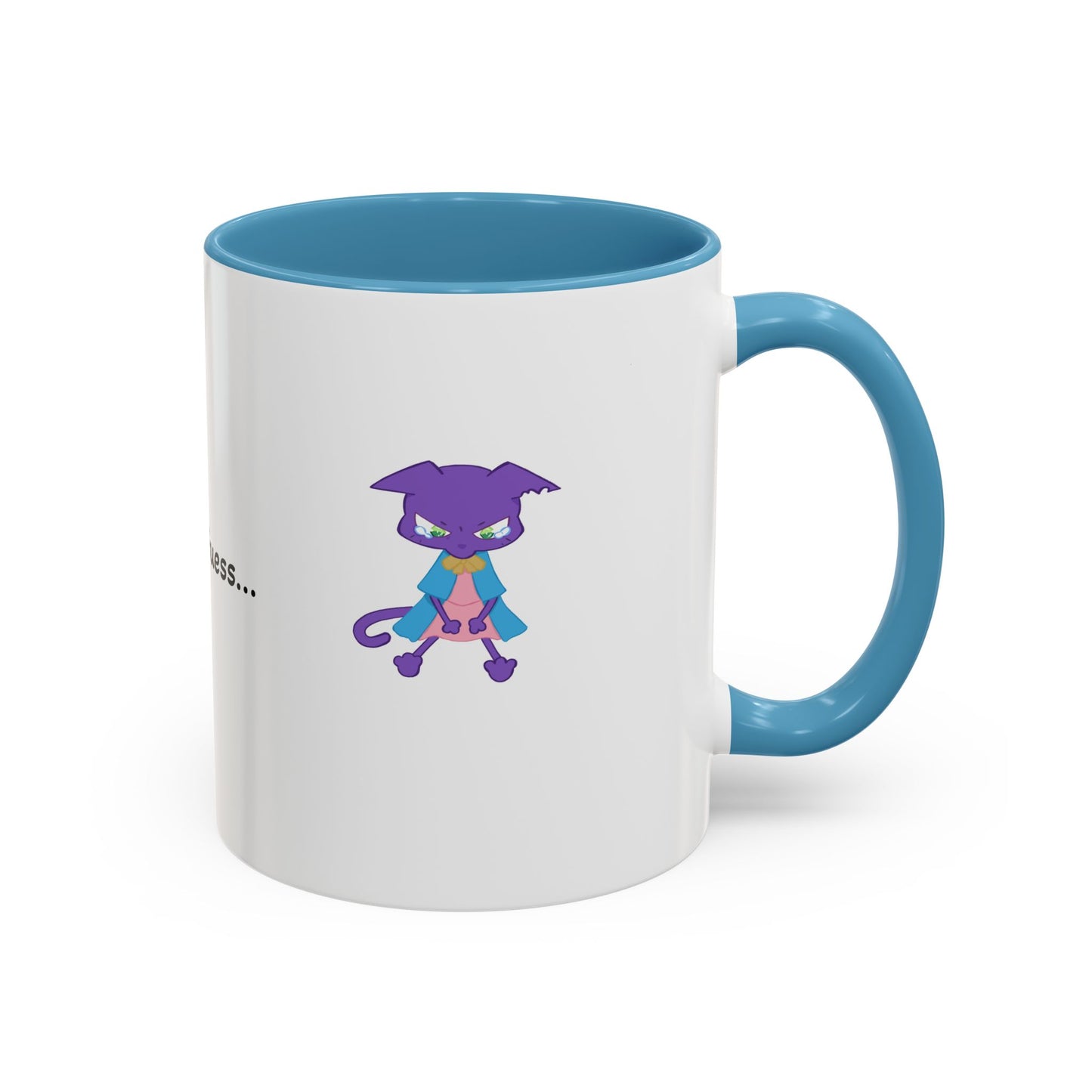 Sad Cat- Accent Coffee Mug (11, 15oz)