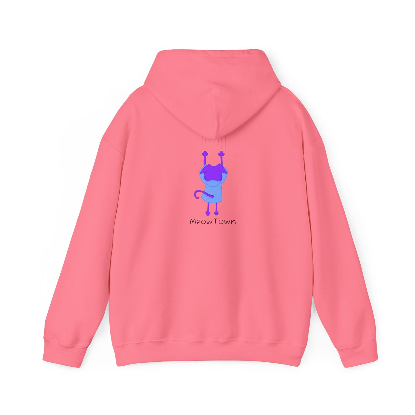 Scratching Kitty Unisex Heavy Blend™ Hooded Sweatshirt