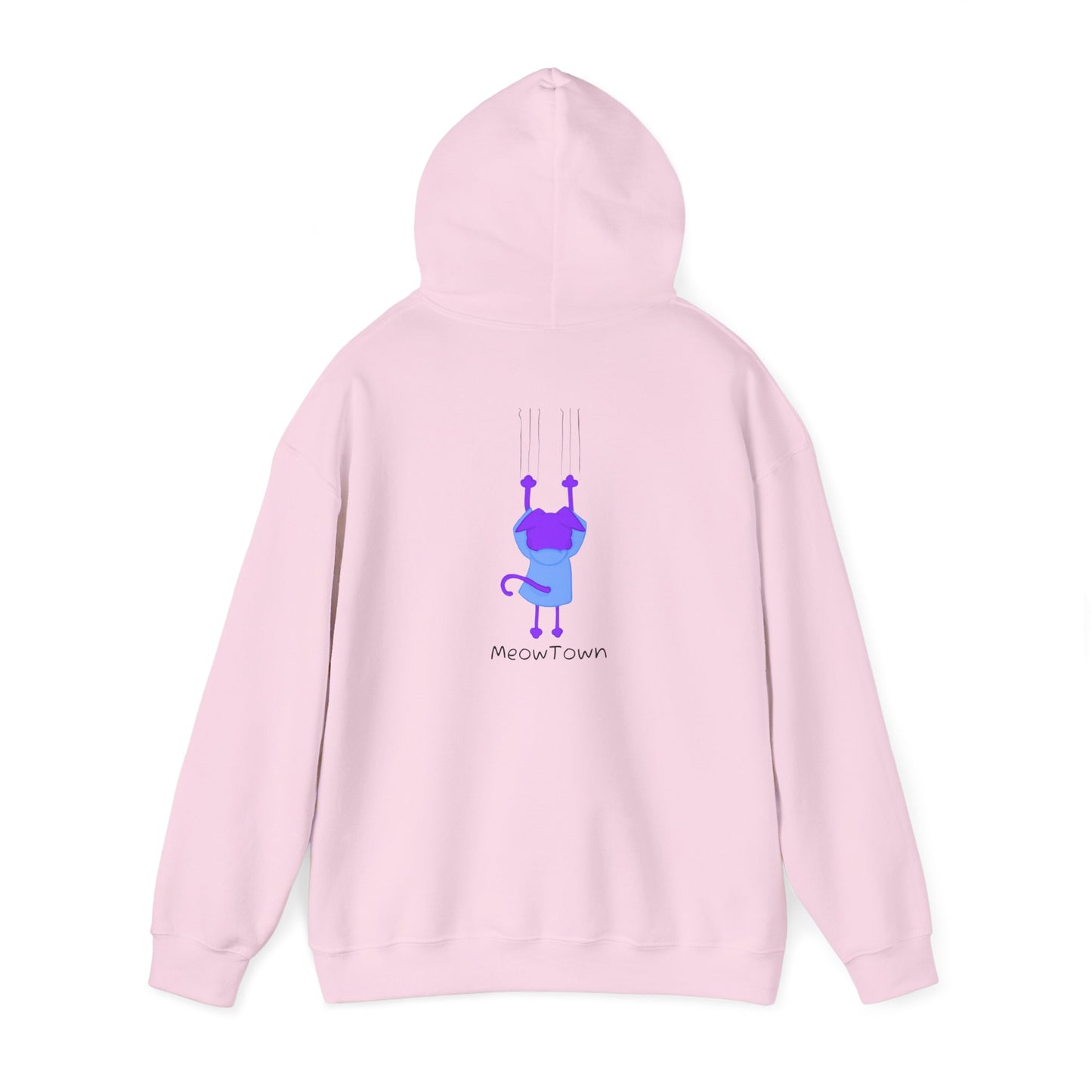 Scratching Kitty Unisex Heavy Blend™ Hooded Sweatshirt