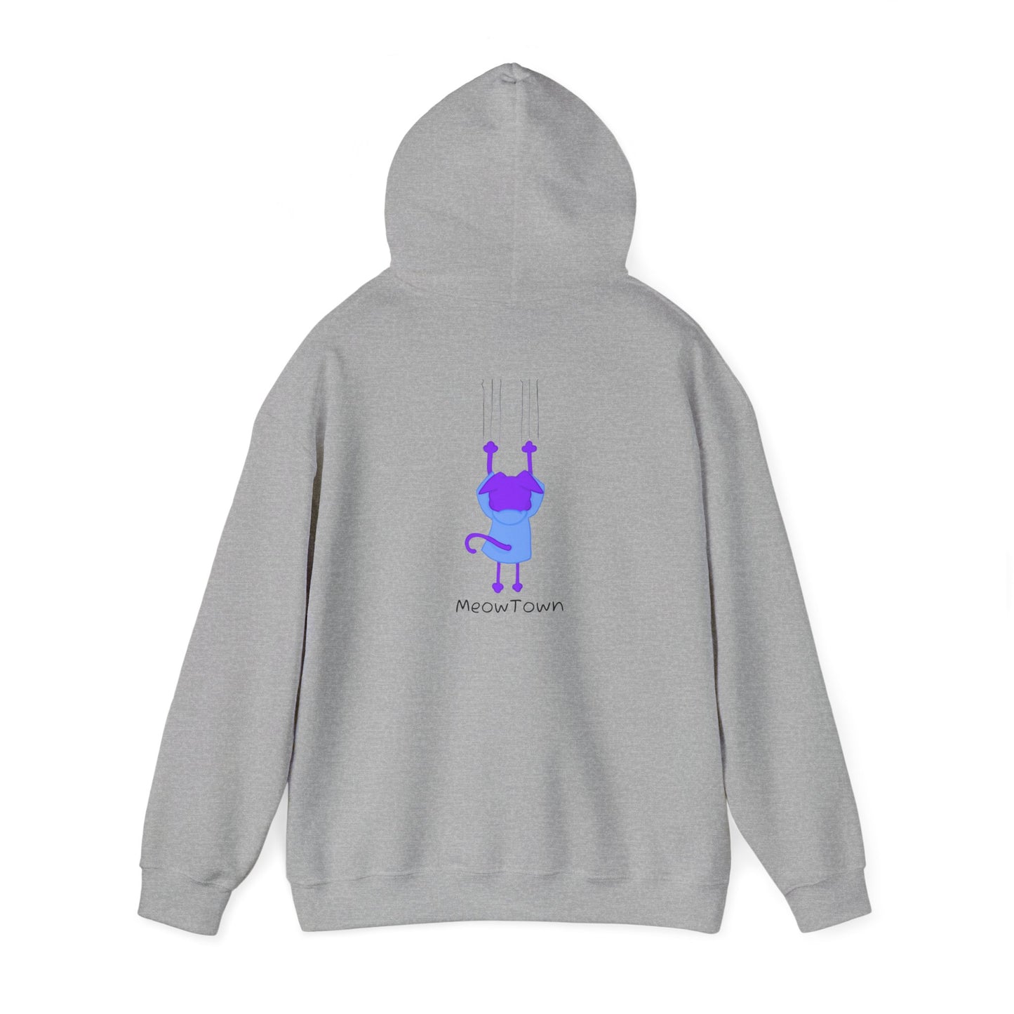 Scratching Kitty Unisex Heavy Blend™ Hooded Sweatshirt