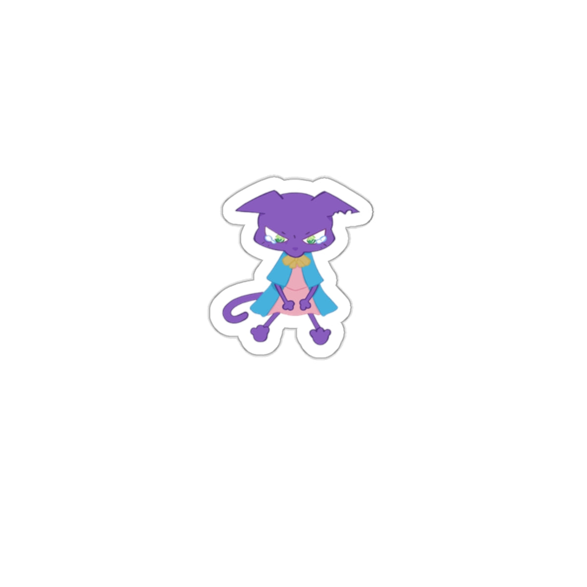 Sad Kitty Stickers