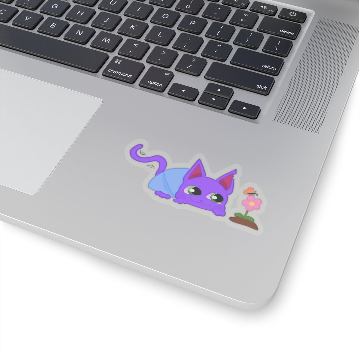 Flower Kitty Stickers