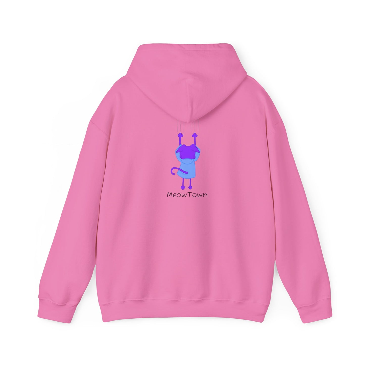 Scratching Kitty Unisex Heavy Blend™ Hooded Sweatshirt