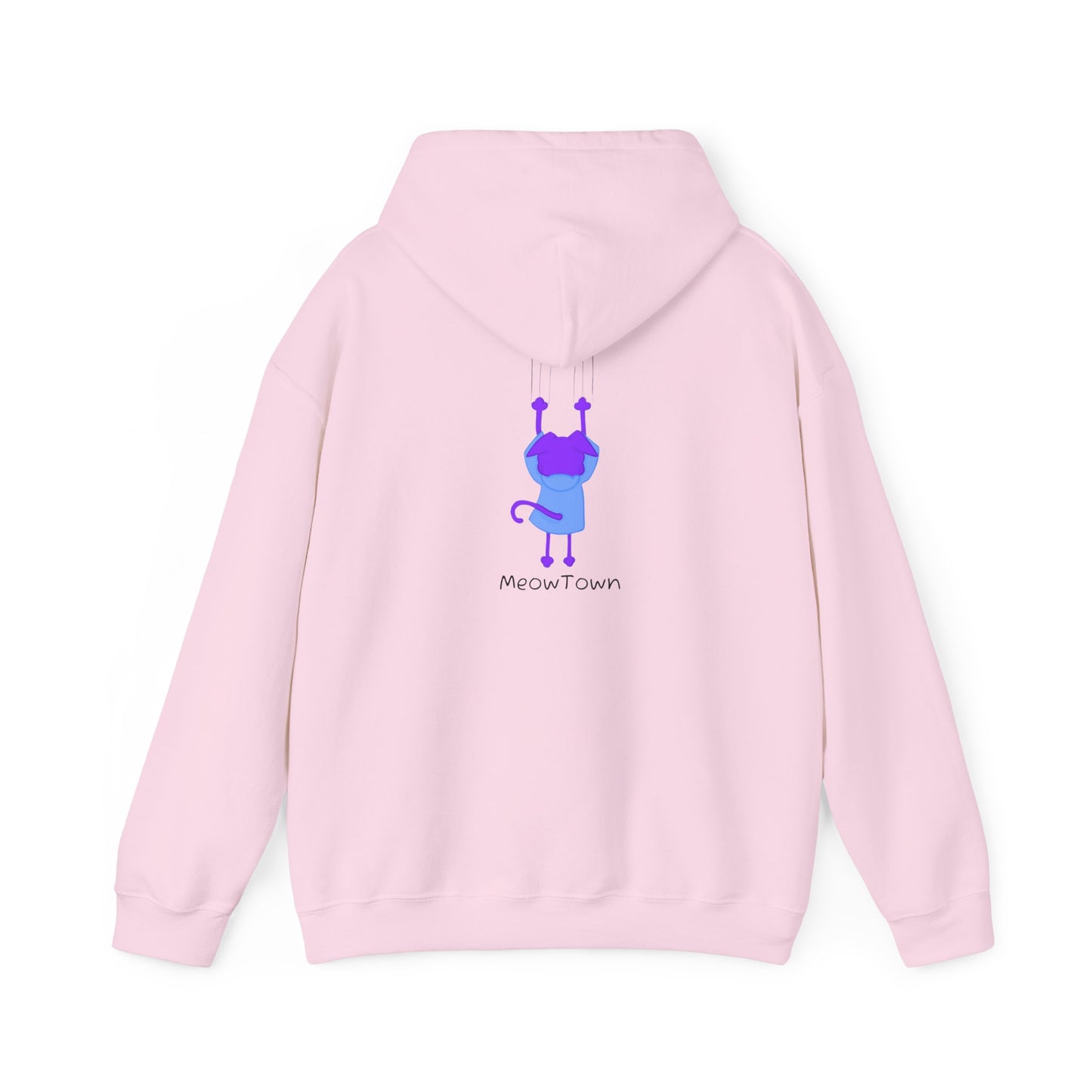 Scratching Kitty Unisex Heavy Blend™ Hooded Sweatshirt