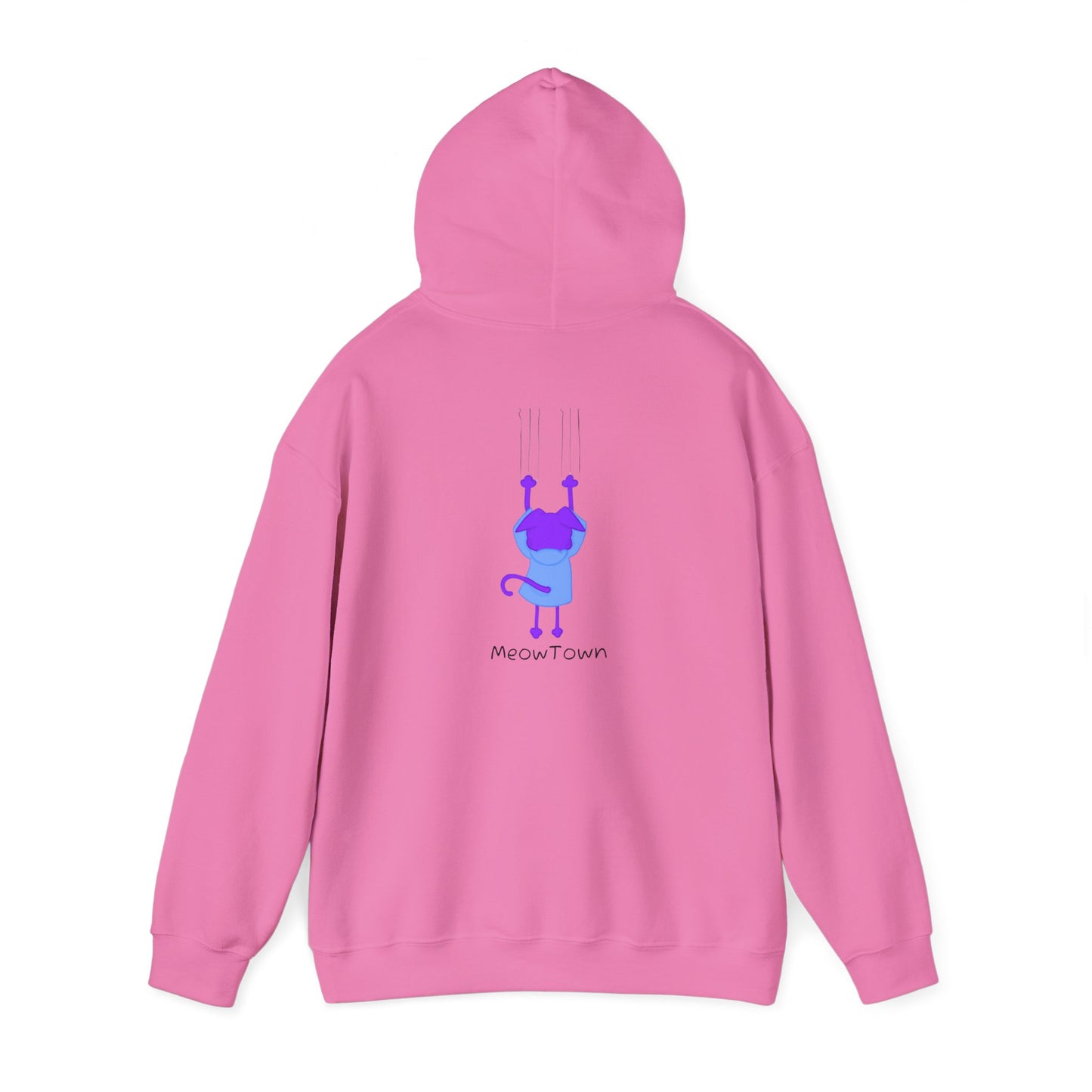 Scratching Kitty Unisex Heavy Blend™ Hooded Sweatshirt