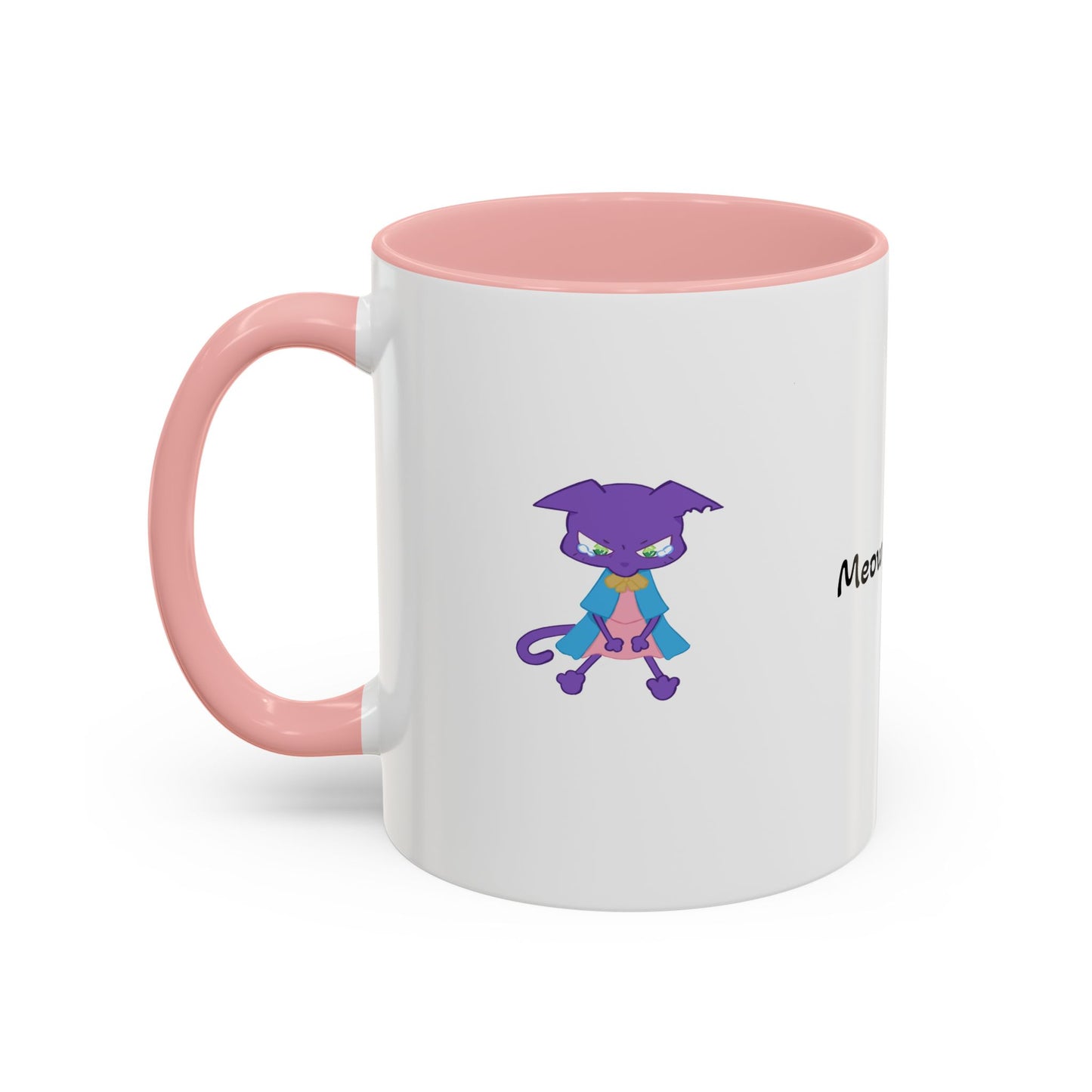 Sad Cat- Accent Coffee Mug (11, 15oz)