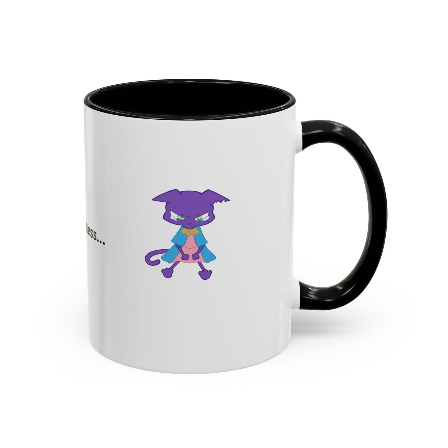 Sad Cat- Accent Coffee Mug (11, 15oz)