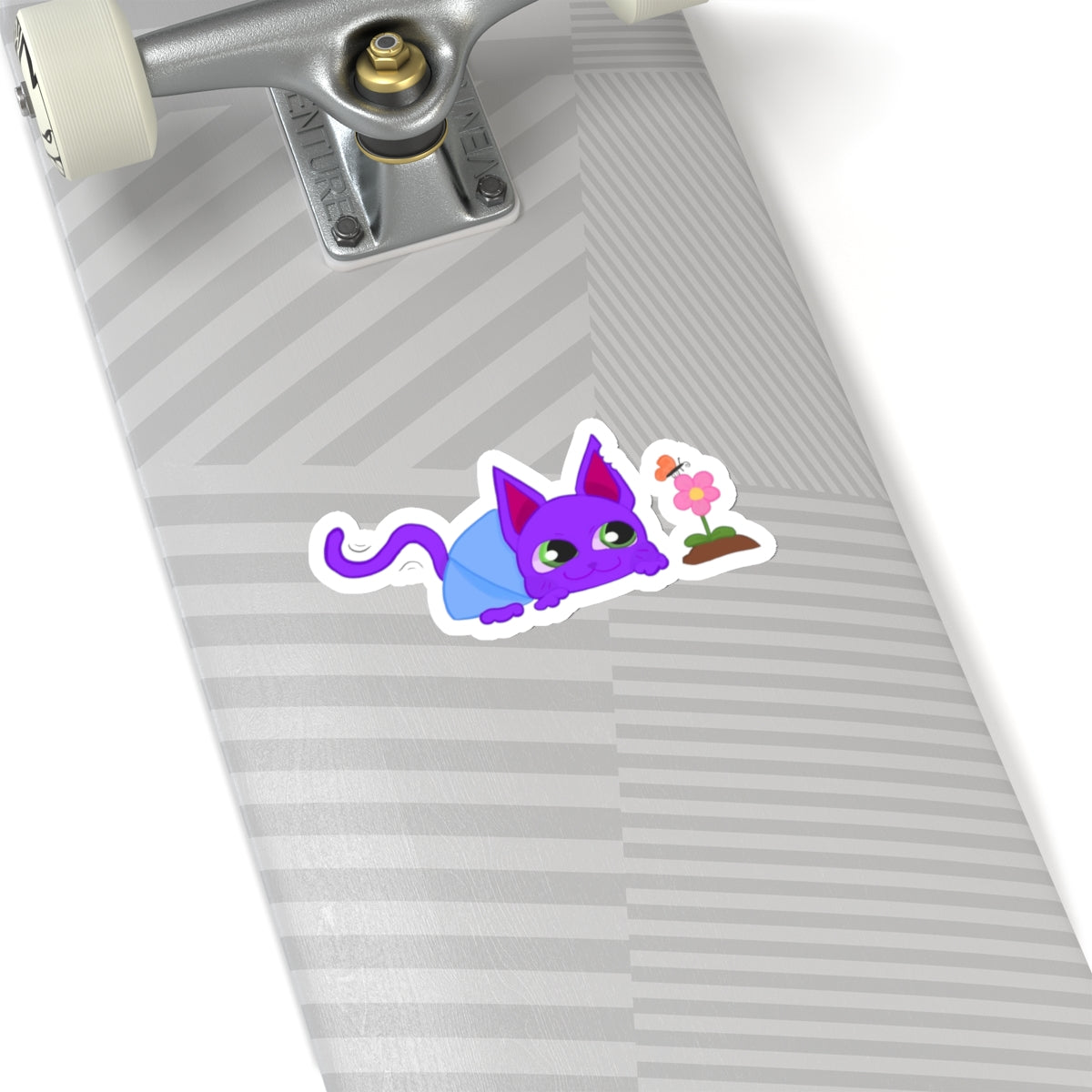 Flower Kitty Stickers