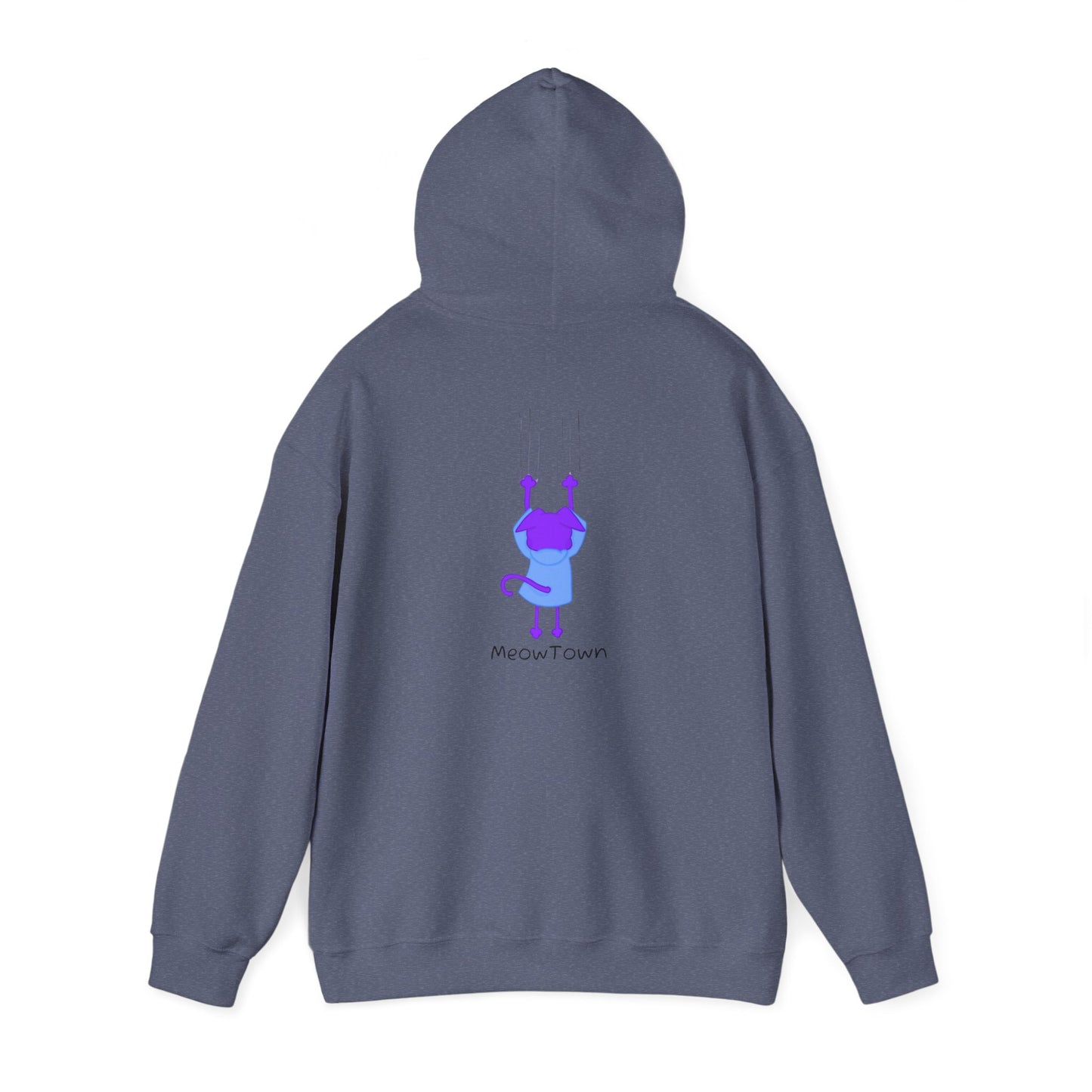 Scratching Kitty Unisex Heavy Blend™ Hooded Sweatshirt