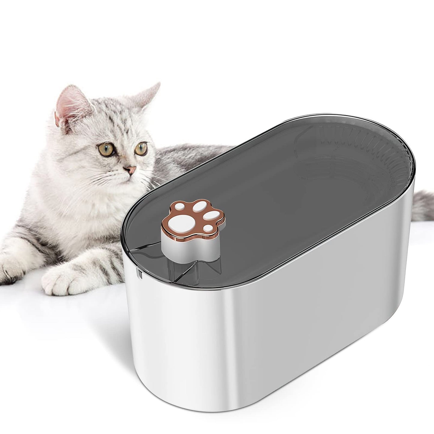 3L Cat Water Fountain Filter Automatic Drinker for Dogs Cats Pet Water Dispenser Ultra-Quiet Water Dispenser with LED Light Pet Products