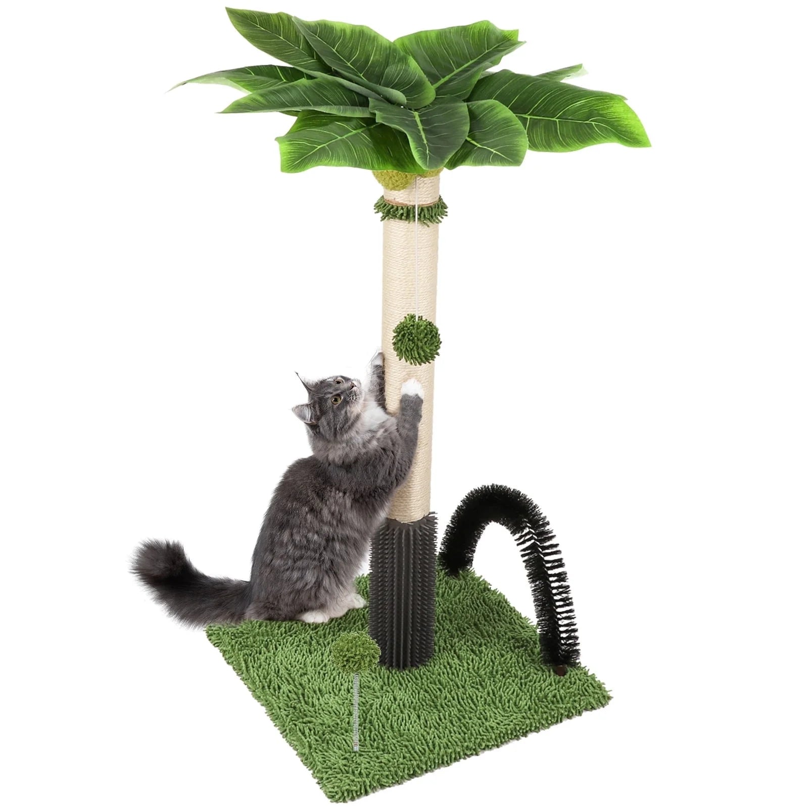 38" Tall Green Scratch Post