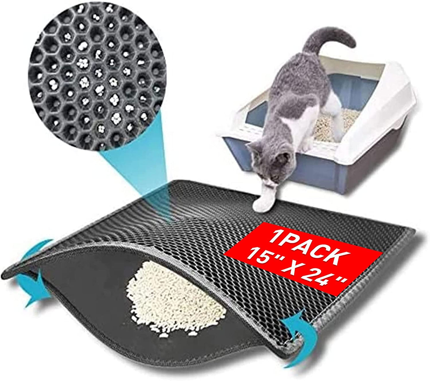 Small Cat Litter Box Mat