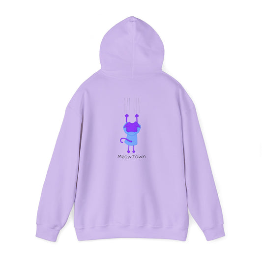 Scratching Kitty Unisex Heavy Blend™ Hooded Sweatshirt