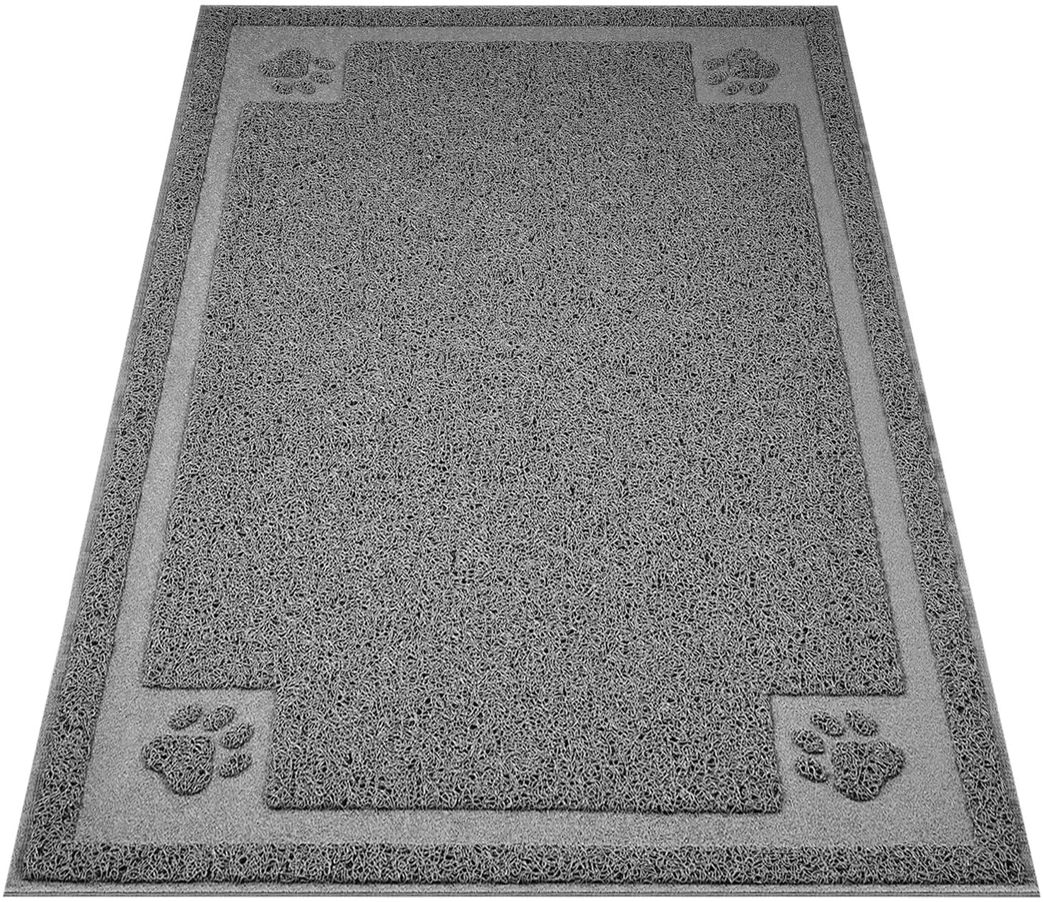 Large Grey Litter Mat Trapper 35"×23" 