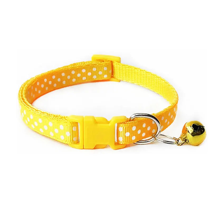 Pet Supplies Cat Collar Single Footprint Printing Safety Adjustment Belt Simple Good Quality Fashion Pet Neck Ring Neck Strap