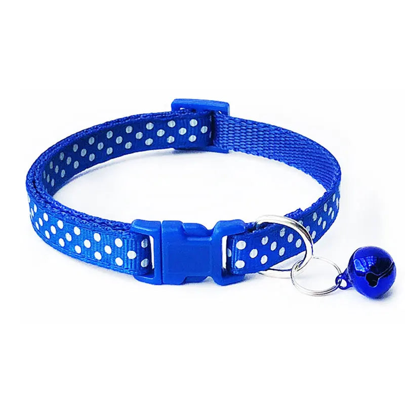 Pet Supplies Cat Collar Single Footprint Printing Safety Adjustment Belt Simple Good Quality Fashion Pet Neck Ring Neck Strap