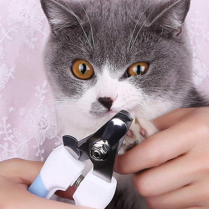 Professional Pet Nail Clippers Grooming and Care Clipper Goods for Cats Stainless Trimmer Convenient Claw Sharpener Dog Products