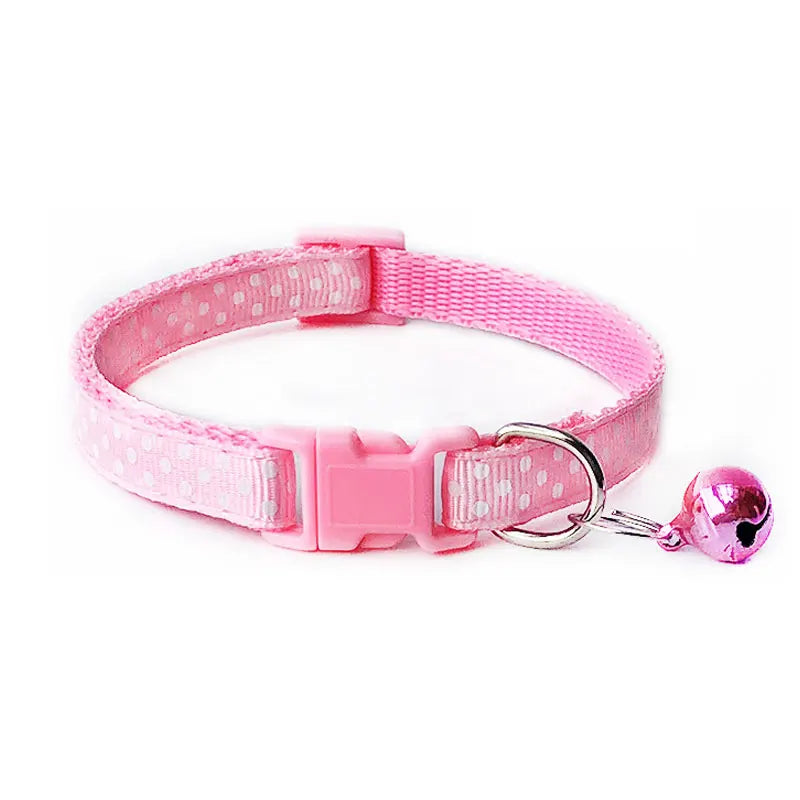 Pet Supplies Cat Collar Single Footprint Printing Safety Adjustment Belt Simple Good Quality Fashion Pet Neck Ring Neck Strap