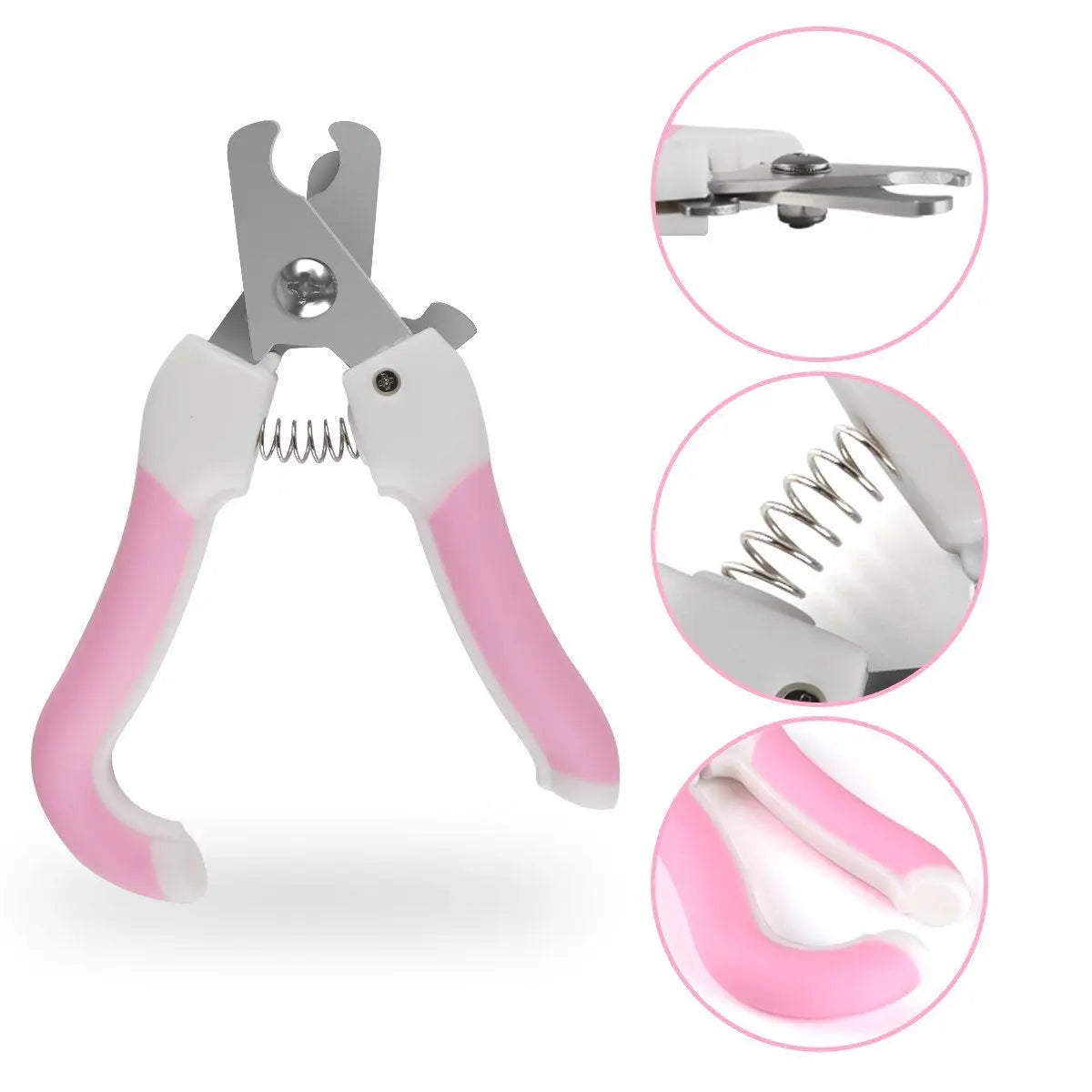 Professional Pet Nail Clippers Grooming and Care Clipper Goods for Cats Stainless Trimmer Convenient Claw Sharpener Dog Products