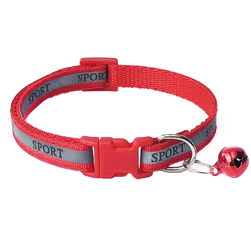 Pet Supplies Cat Collar Single Footprint Printing Safety Adjustment Belt Simple Good Quality Fashion Pet Neck Ring Neck Strap