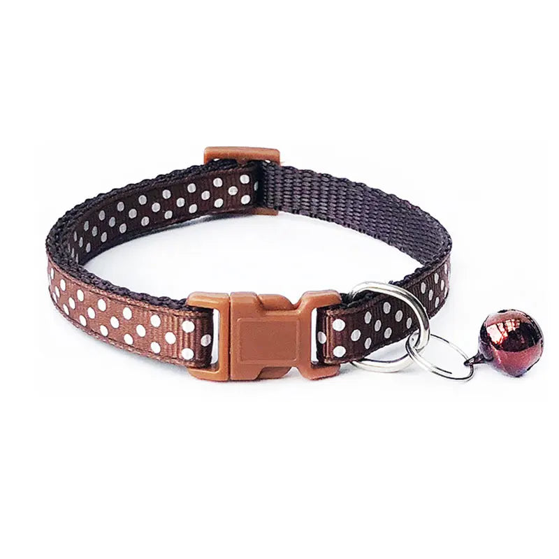 Pet Supplies Cat Collar Single Footprint Printing Safety Adjustment Belt Simple Good Quality Fashion Pet Neck Ring Neck Strap